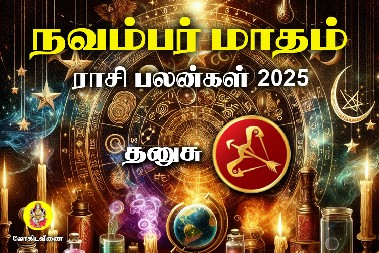 நவம்பர் மாதம் ராசி பலன்கள் 2025 - தனுசு