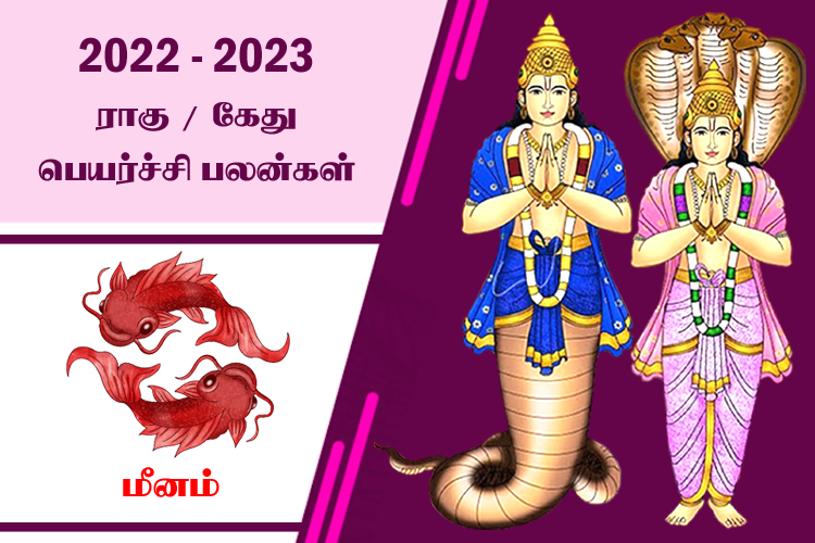 2022 - 2023 ராகு - கேது பெயர்ச்சி பலன்கள் - மீனம்